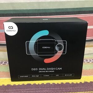 Cooau D20 dash camera new